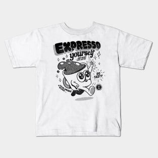 Expresso Yourself! Kids T-Shirt